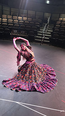 Russian dancer Alisa