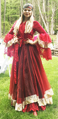 Dancer Alisa Egorova, ensemble Barynya, New York, USA