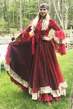 Dancer Alisa Egorova, ensemble Barynya, New York, USA