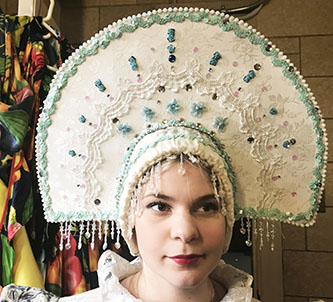 Dancer Alisa Egorova, ensemble Barynya, New York, USA