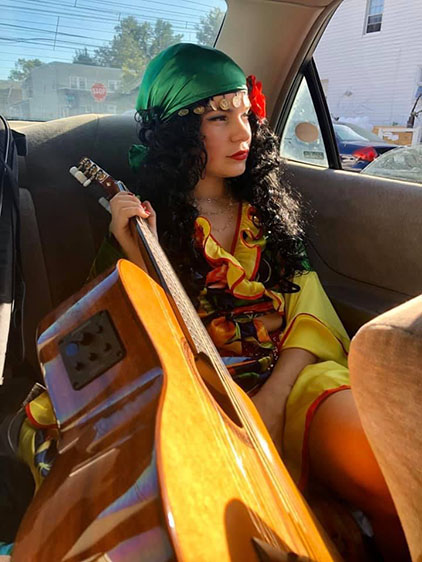 Dancer Alisa Egorova, ensemble Barynya, New York, USA