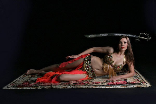Belly dancer Aisha