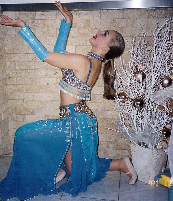 Belly dancer Angela