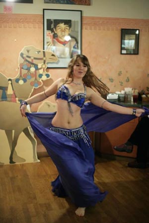 Belly dancer Maria from San Francisco