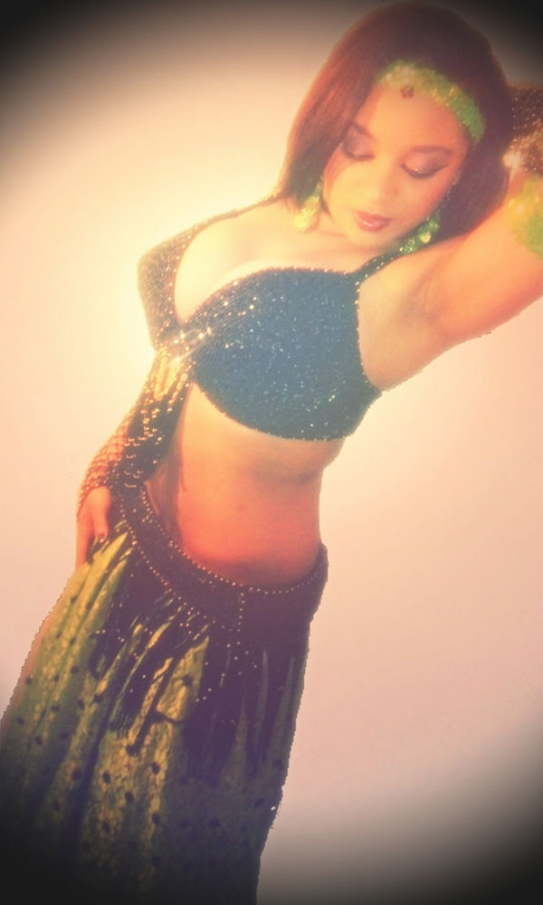 Egyptian belly dancer Saiedah