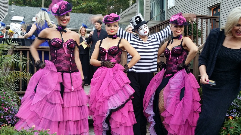 French Paris Style Moulin Rouge Themed Cabaret party in New Jersey