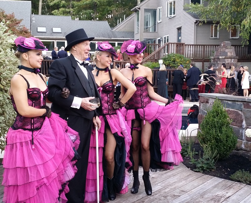 French Paris Style Moulin Rouge Themed Cabaret party in New Jersey