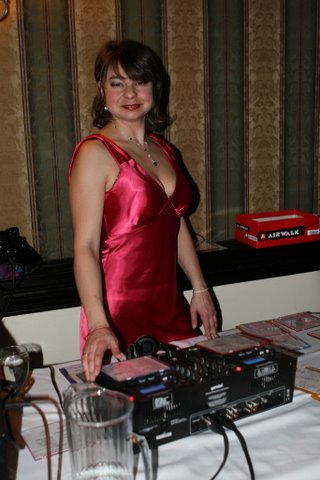 Russian DJ Elina, Ruskoka Russian Ball, Old Mill Inn Toronto, Ontario, Canada, Photo credit: Leonid Bruk