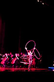 Воздушный гамак, гимнастика на шелковых лентах, цирковая артистка Анна, Нью-Йорк