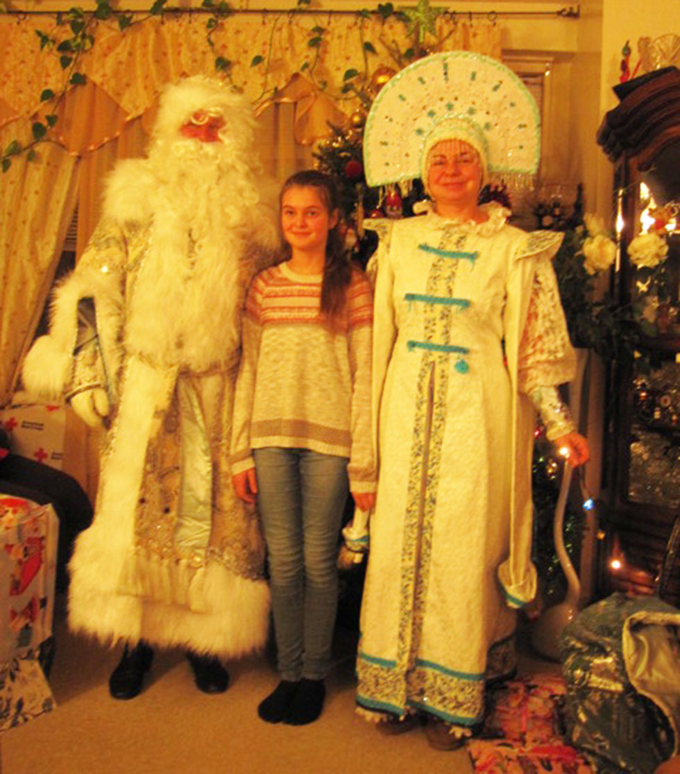 Queens, Far Rockaway, NY, Ded Moroz, Snegurochka, New York,  , , 