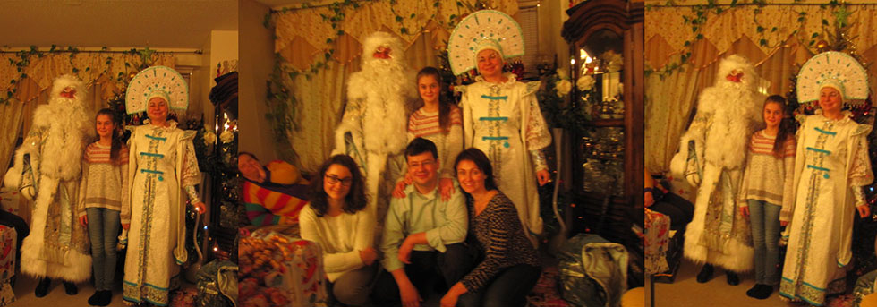 Queens, Far Rockaway, NY, Ded Moroz, Snegurochka, New York,  , , 