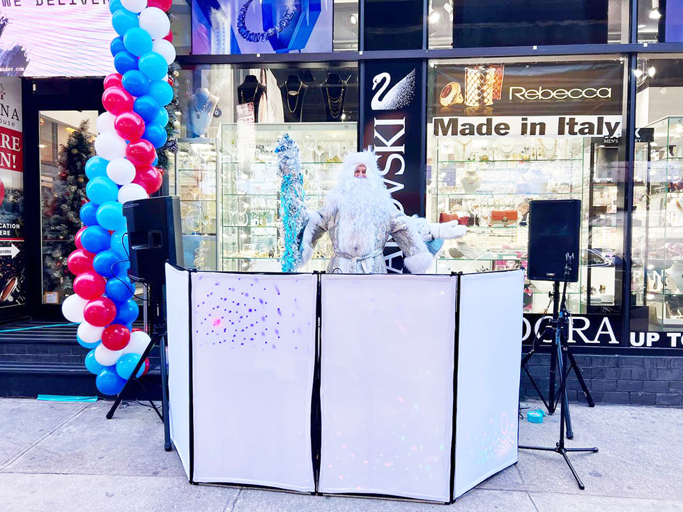 ������ ��� �����, ������� ����������, ��� ����� ��� � ��������, DJ Ded Moroz Brighton Beach Brooklyn NY, MC Snegurochka