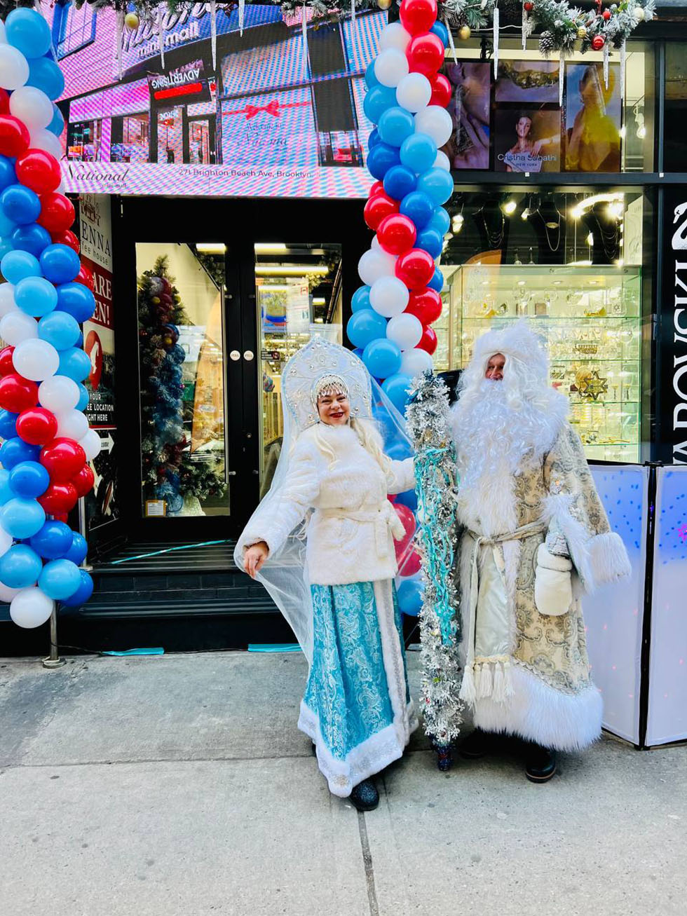 ������� �������� ����������, ��� ����� ��� � ��������, DJ Ded Moroz Brighton Beach Brooklyn NY, MC Snegurochka