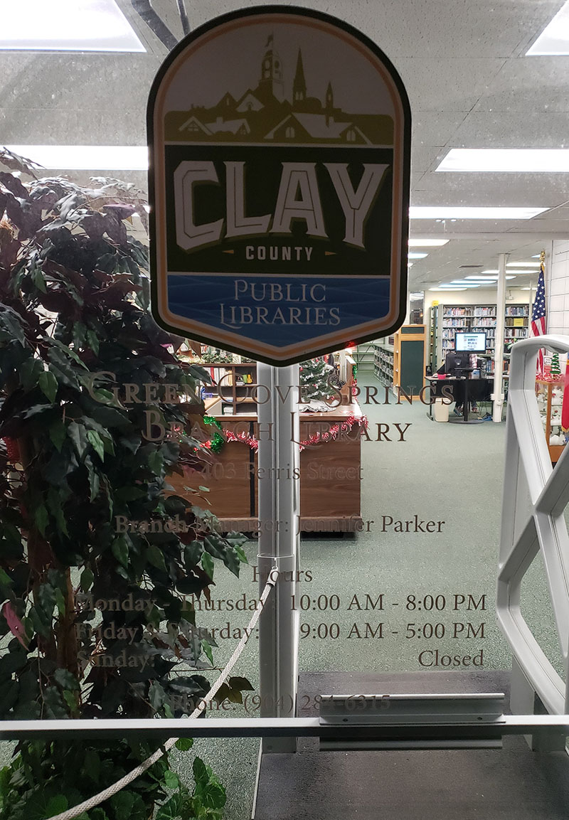 Green Cove Springs Branch, Clay County Library, Green Cove Springs, Florida, Thursday, December 12th, 2019, 403 Ferris St, Green Cove Springs, FL 32043