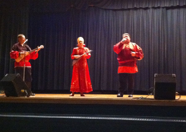 Russian and Georgian concert in Yonkers, New York, summer 2012