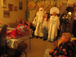 Ded Moroz, Snegurochka, Far Rockaway, Brooklyn, New York