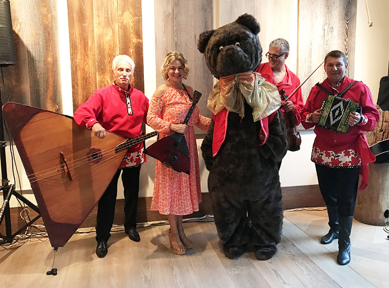 Balalaika Band and Barynya dancers, Corporate event in New York City, 07-12-2017, Wednesday, July 12th, 2017