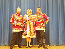 Russian Balalaika Trio, Leonid Bruk, Elina Karokhina, Mikhail Smirnov, Rodgers Forge Elementary School, 250 Dumbarton Rd, Baltimore, MD  21212, Thursday, September 28, 2017, 09-28-2017