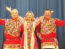 Russian Balalaika Trio, Leonid Bruk, Elina Karokhina, Mikhail Smirnov, Rodgers Forge Elementary School, 250 Dumbarton Rd, Baltimore, MD  21212, Thursday, September 28, 2017, 09-28-2017