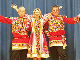 Russian Balalaika Trio, Leonid Bruk, Elina Karokhina, Mikhail Smirnov, Rodgers Forge Elementary School, 250 Dumbarton Rd, Baltimore, MD  21212, Thursday, September 28, 2017, 09-28-2017