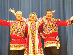 Russian Balalaika Trio, Leonid Bruk, Elina Karokhina, Mikhail Smirnov, Rodgers Forge Elementary School, 250 Dumbarton Rd, Baltimore, MD  21212, Thursday, September 28, 2017, 09-28-2017