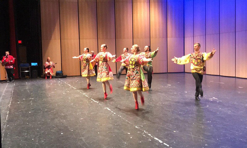 Russian dance and music Ensemble Barynya in Connecticut, Darien High School, Darien, CT, Vladimir Nilitin, Konstantin Tulinov, Serhiy Tsyganok, Simona Zhukovski, Olga Chpitalnaia, Dinara Subaeva, Leonid Bruk, Alisa Egorova, Elina Karokhina, Mikhail Smirnov