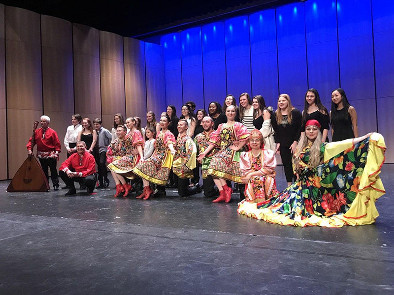 Russian dance and music Ensemble Barynya in Connecticut, Darien High School, Darien, CT, Vladimir Nilitin, Konstantin Tulinov, Serhiy Tsyganok, Simona Zhukovski, Olga Chpitalnaia, Dinara Subaeva, Leonid Bruk, Alisa Egorova, Elina Karokhina, Mikhail Smirnov