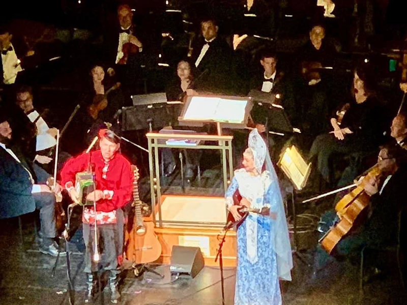 Mikhail Smirnov, Elina Karokhina, Чарльстонский Симфонический оркестр, Charleston Gaillard Center, Charleston, South Carolina, From Russians With Love Concert, Charleston Symphony Orchestra