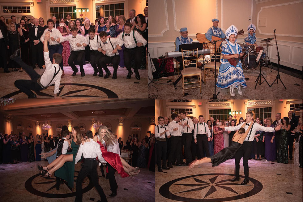 St. George Pathfinders Ball, Congers, New Jersey, Friday October 8th 2021, 10-08-2021,      ,    , Old Tappan Manor 137 Orangeburgh Rd Old Tappan New Jersey 07675, Elina Karokhina (balalaika), Leonid Bruk (balalaika-contrabass), Mikhail Smirnov (garmoshka, guitar, vocals), singer Irina Zagornova, Alexandra Mogilevich (drums), Igor Balaban (keyboard, saxophone)