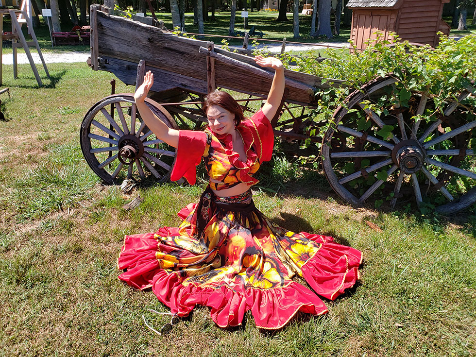 Saturday August 13th 2022, 08-13-2022,  ,  , Mikhail Smirnov, Elina Karokhina, Barynya Balalaika Duo, Historic Cold Spring Village, Cape May, New Jersey, 720 Rt 9 South Cape May NJ 08204