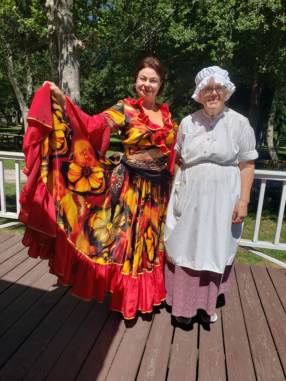 Saturday August 13th 2022, 08-13-2022,  ,  , Mikhail Smirnov, Elina Karokhina, Barynya Balalaika Duo, Historic Cold Spring Village, Cape May, New Jersey, 720 Rt 9 South Cape May NJ 08204