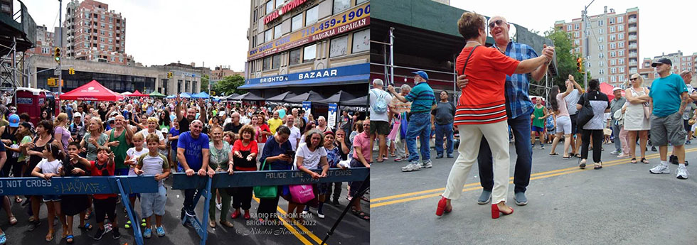 08-28-2022, Sunday August 28th 2022, New York City Radio station Freedom FM 104.7, Festival on Brighton Beach Ave in Brooklyn, Photo credit: Radio Freedom FM 104.7