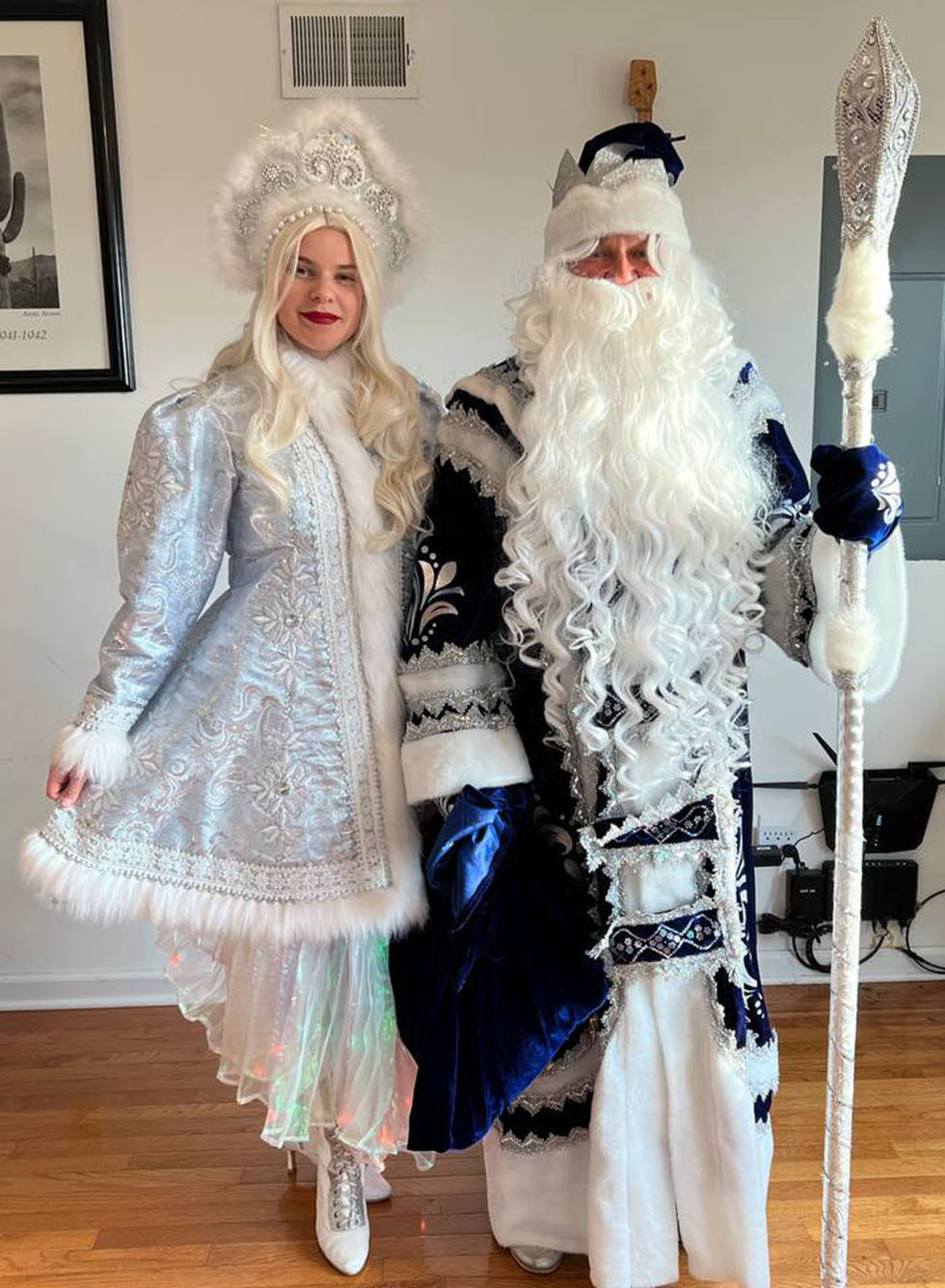 Ded Moroz, Snegurochka, New Jersey, New York, Connecticut, Pennsylvania,        ,   , , -, -, , 