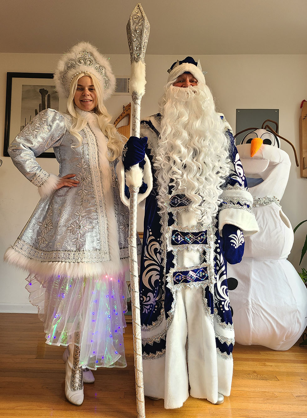 Ded Moroz, Snegurochka, New Jersey, New York, Connecticut, Pennsylvania,        ,   , , -, -, , 