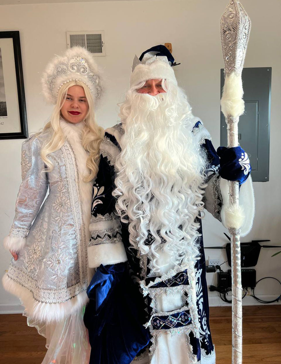 Ded Moroz, Snegurochka, New Jersey, New York, Connecticut, Pennsylvania,        ,   , , -, -, , 