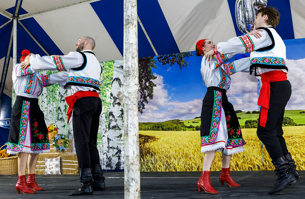 09-22-2024, Russian song dance and music ensemble Barynya, Michigan Russian dancers musicians singers, Ann Arbor Russian Festival-2024, Photo credit: Alena Toropov, St. Vladimir's Russian Church