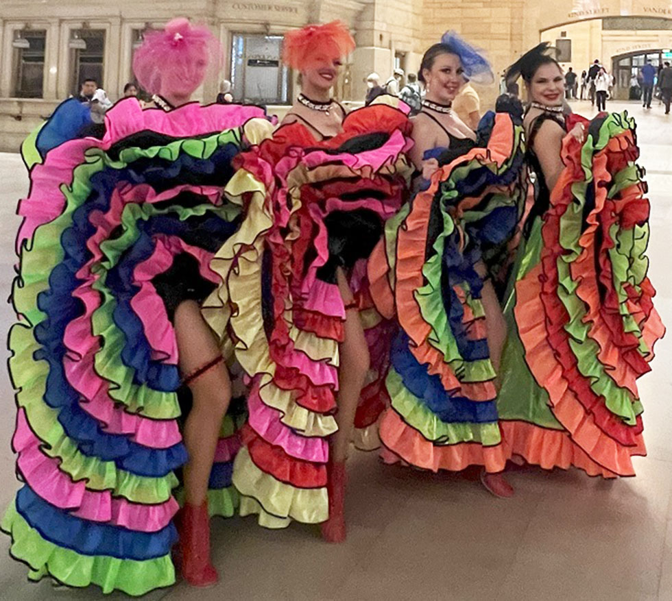 Pennsylvania Can-Can Cabaret Dancers