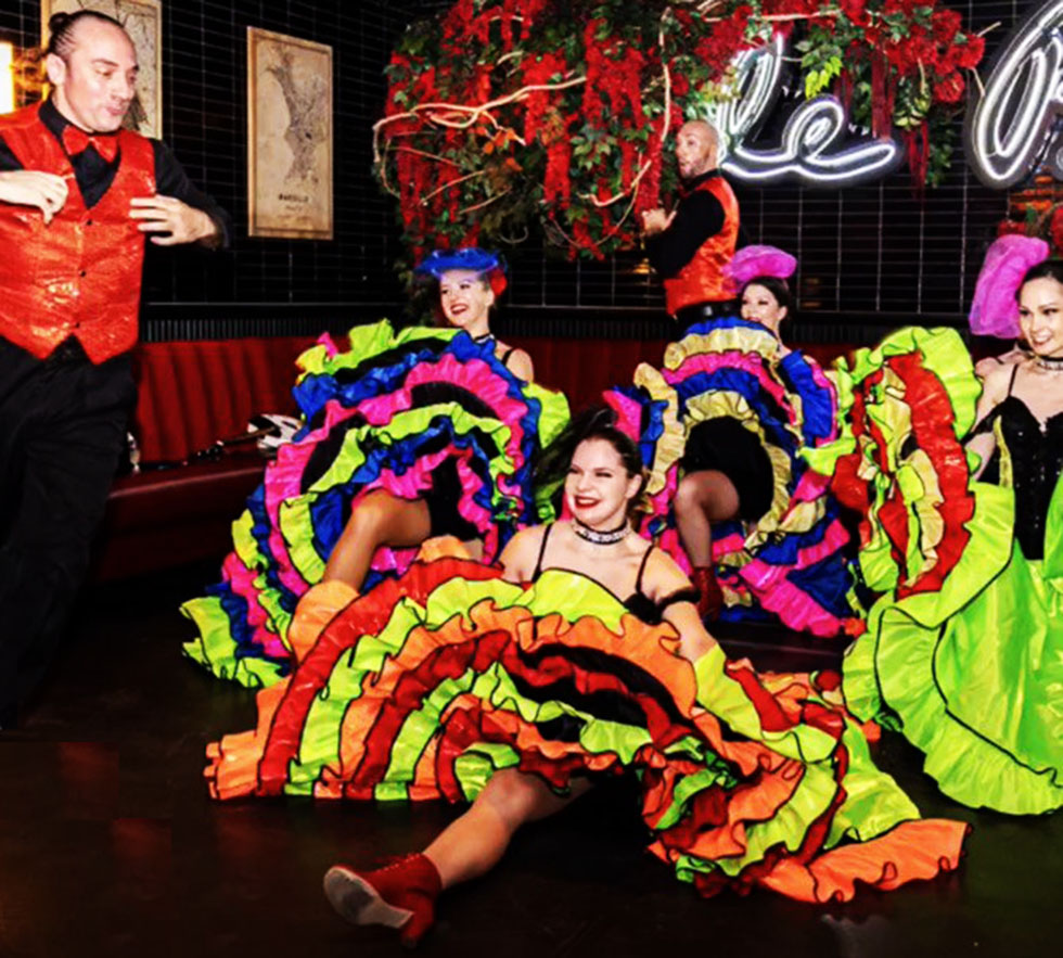 Pennsylvania Can-Can Cabaret Dancers