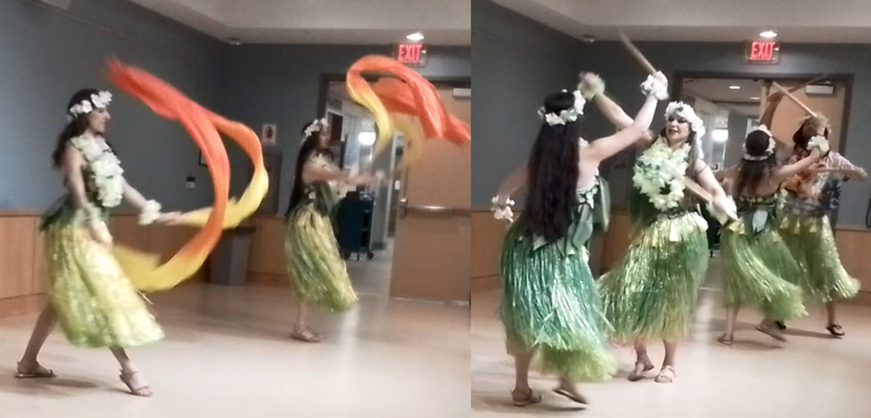 Hawaiian Hula Dancers, Longwood Public Library Brookhaven Suffolk County New York Long Island, Polynesian Tahitian Luau Dancers
