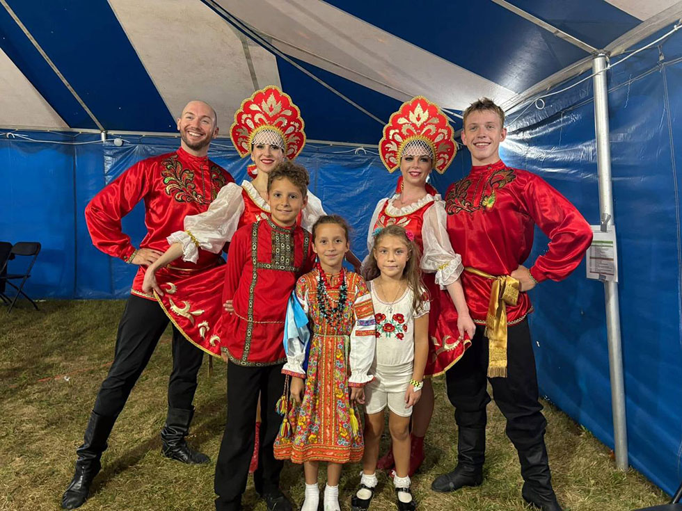 Michigan Russian dancers, Michigan Russian musicians, Russian singers Michigan, Ann Arbor Russian Festival-2025, Dexter Michigan, St. Vladimir's Russian Church 9900 Jackson Rd. Dexter MI 48130