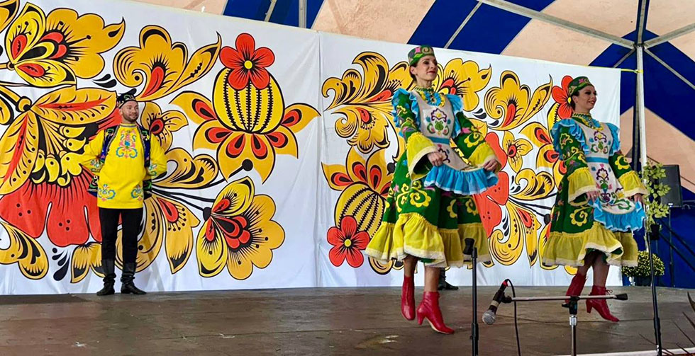 Michigan Russian dancers, Michigan Russian musicians, Russian singers Michigan, Ann Arbor Russian Festival-2025, Dexter Michigan, St. Vladimir's Russian Church 9900 Jackson Rd. Dexter MI 48130