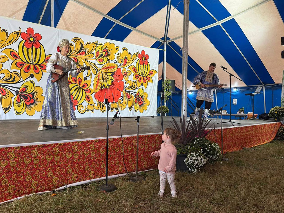 Michigan Russian dancers, Michigan Russian musicians, Russian singers Michigan, Ann Arbor Russian Festival-2025, Dexter Michigan, St. Vladimir's Russian Church 9900 Jackson Rd. Dexter MI 48130
