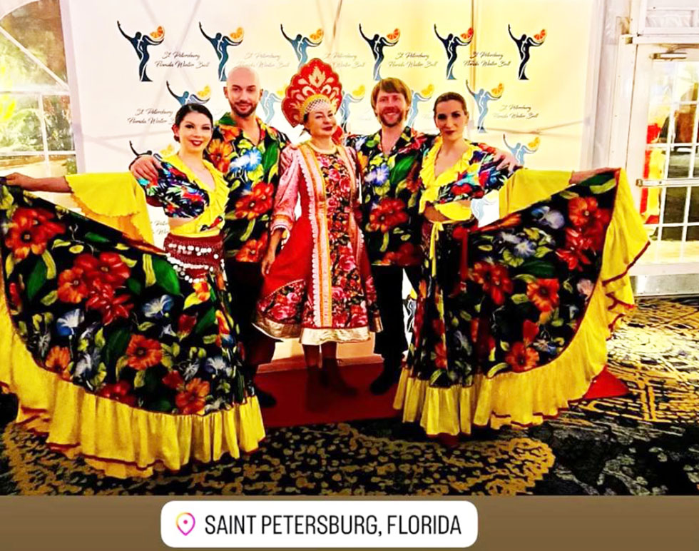 01-24-2026, Florida Balalaika Duo, Russian dancers Florida, ������� �������� ����� �������, Island Grand at TradeWinds St. Pete Beach Florida, Russian Winter Ball-2026