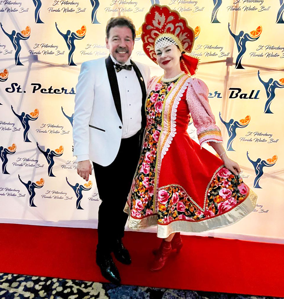 01-24-2026, Florida Balalaika Duo, Russian dancers Florida, ������� �������� ����� �������, Island Grand at TradeWinds St. Pete Beach Florida, Russian Winter Ball-2026