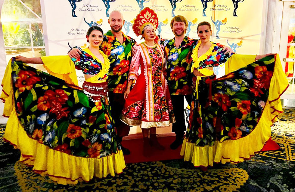 01-24-2026, Florida Balalaika Duo, Russian dancers Florida, ������� �������� ����� �������, Island Grand at TradeWinds St. Pete Beach Florida, Russian Winter Ball-2026