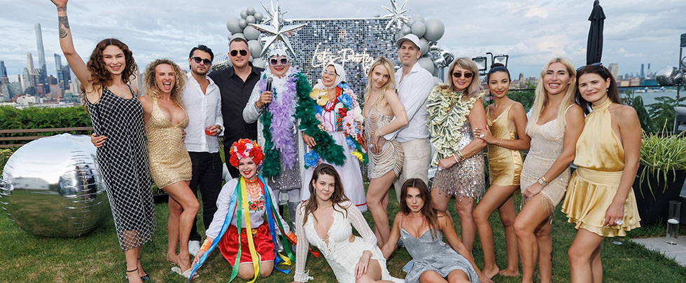 Verka Serduchka tribute in New Jersey - Birthday party in Weehawken, NJ - ���������� ��� ����� �������� � ���-������, for booking text Mikhail 201-981-2497