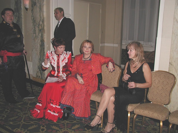 Alexander Menshikov, Vlad Mikhol, Svetlana Mikhol, Irina Zagornova, Petroushka Ball-2006, Waldorf Astoria Hotel, New York City
