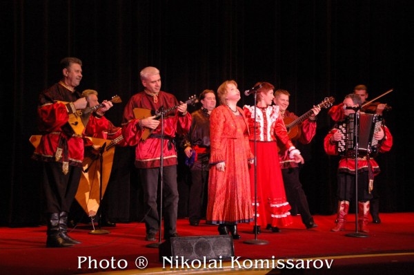 Russian folk dance and music ensemble "Barynya" from Brooklyn, New York