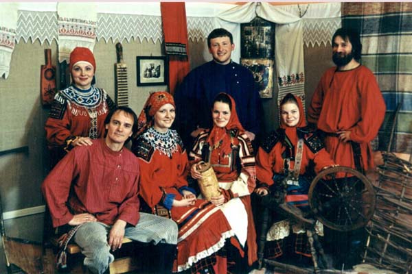 Folk group Zabava. Saratov. Russia