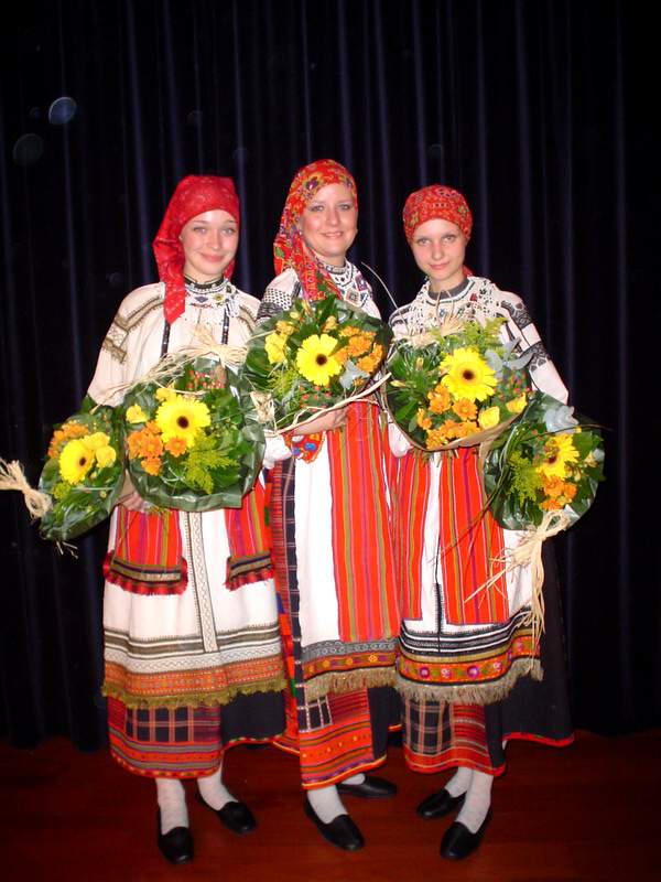Russian folk group Zabava. Saratov. Russia